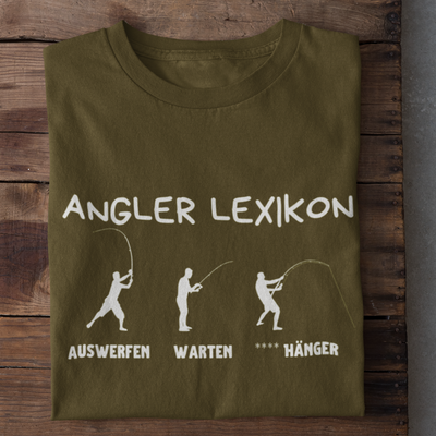 Angler Lexikon  - T-Shirt