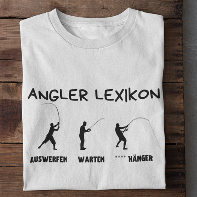 Angler Lexikon  - T-Shirt