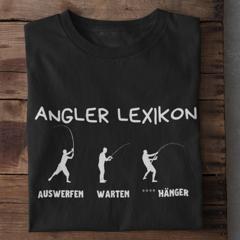 Angler Lexikon  - T-Shirt