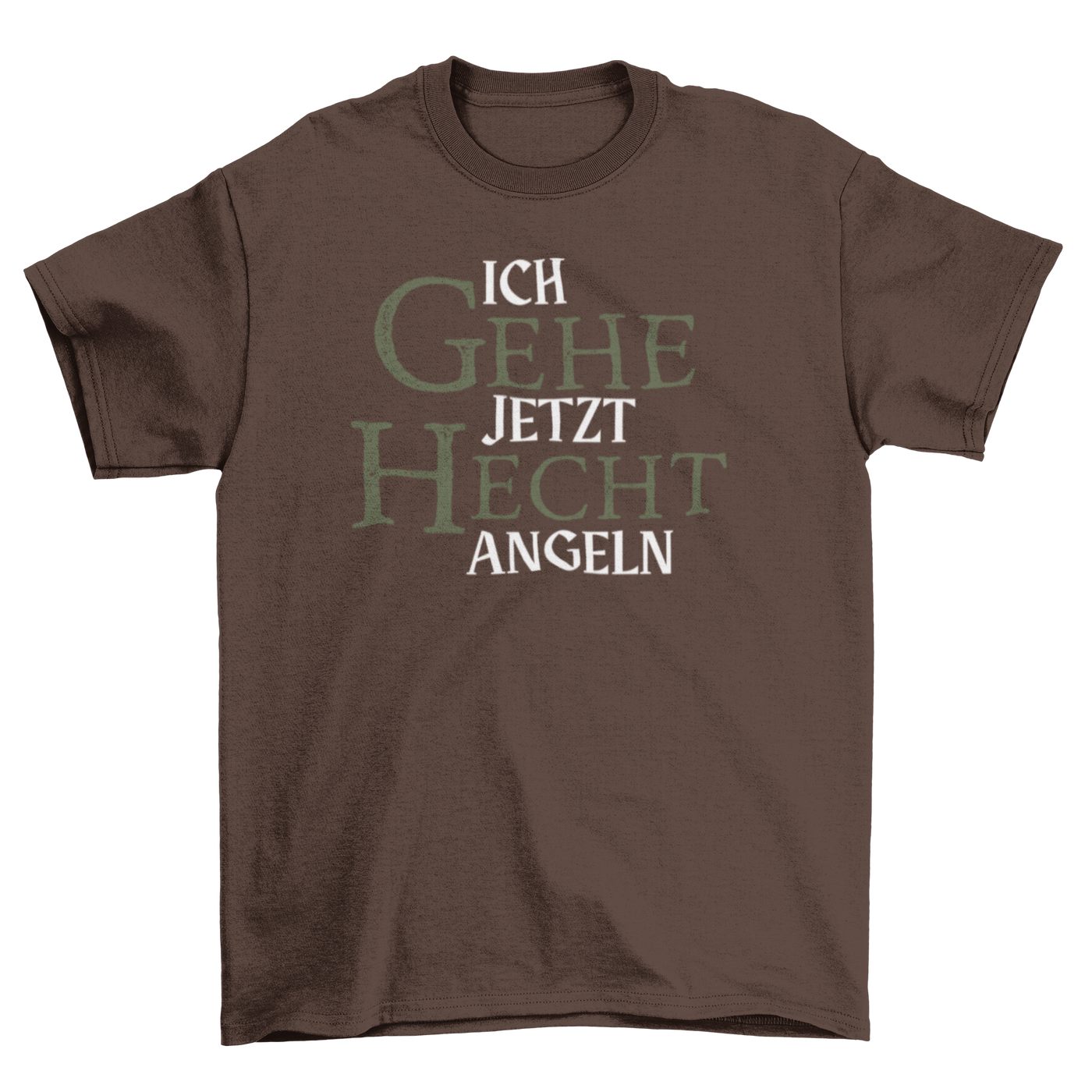 Ich gehe jetzt Hecht angeln  - T-Shirt